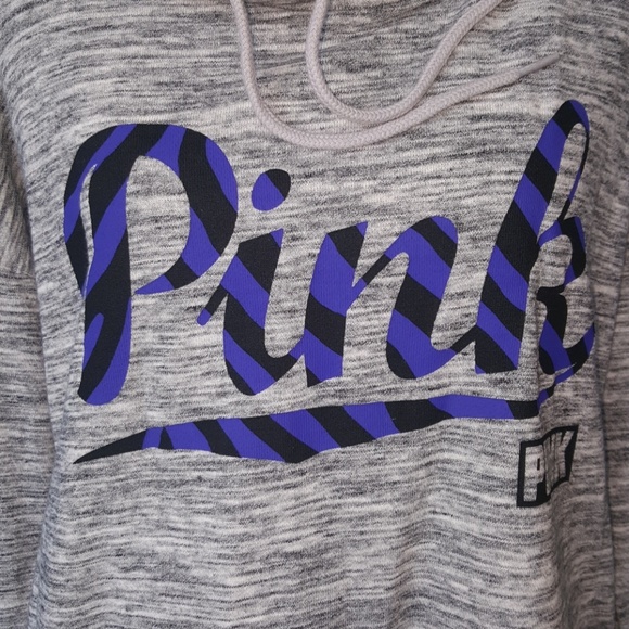 💜 PINK Cowl Neck Sweatshirt 💜 - Picture 4 of 7